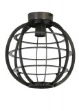 CEILING LAMP BLACK METAL - HANGING LAMPS